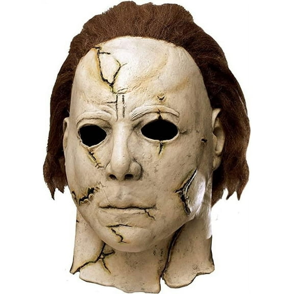 Fun World Rob Zombie's Halloween: Michael Myers Adult Mask, Beige / Red, One Size