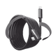 thumbnail image 1 of Cable USB-C a USB-C (Cable Link) | 5 metros (16 pies) | Transferencia de Alta Velocidad | Carga Rápida | Un Extremo Angulado | Caja de Aluminio | Nylon Trenzado., 1 of 4