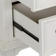 thumbnail image 4 of Liberty Furniture Industies, INC Allyson Park 5 Drawer Chest in Wirebrushed White w/ Charcoal Top, 4 of 7