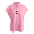 thumbnail image 7 of Summer Tops, Womens Tops, Stylish Loose Fit Women Shirts Ideal for Everyday Wear Comfortable and for Summer Outfits Versatile for Casual and Looks Easy Care Options Available, 7 of 7