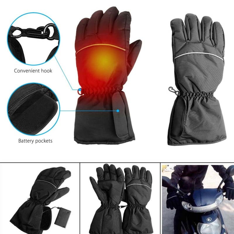 Sportuli Battery Operated Heated Gloves,Heated Gloves for Men and