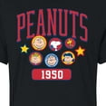 thumbnail image 3 of Peanuts - Peanuts Crew Athletic - Juniors Cropped Cotton Blend T-Shirt, 3 of 6
