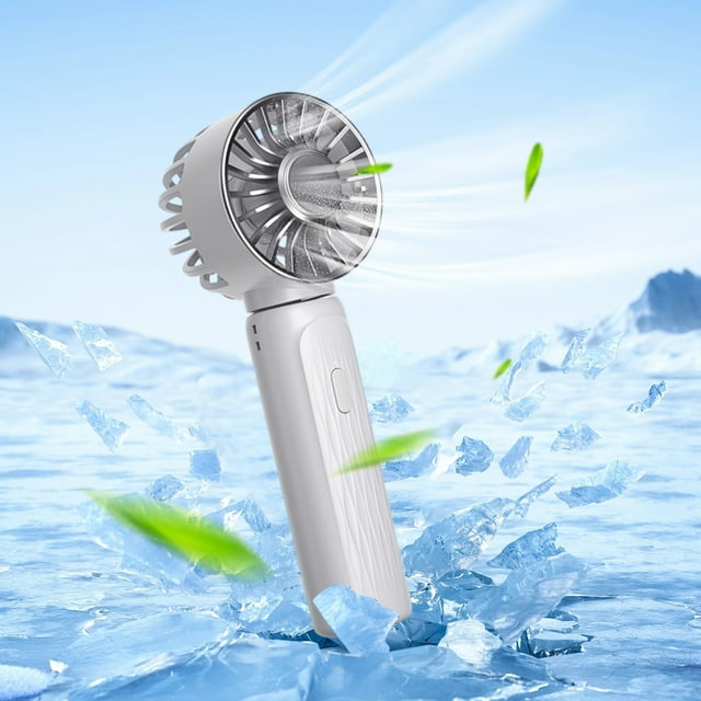 TIMIFIS Glass Seasoning Bottle New High-Speed Handheld Fan Mini Usb Charging Folding Portable Turbo Small Fan Kitchen Gadgets
