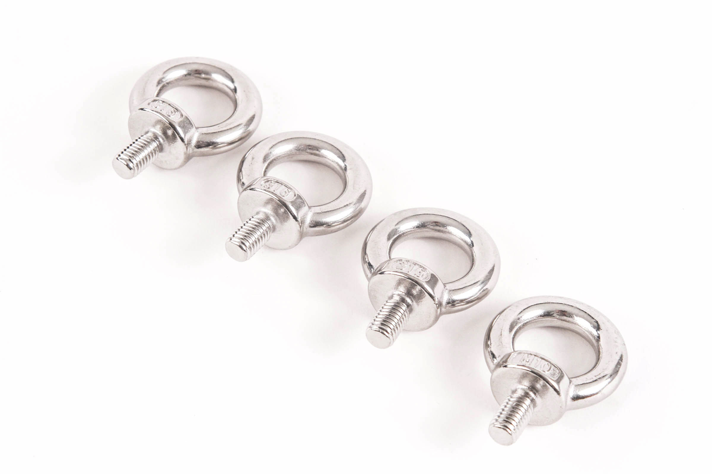 Schrauben 24 Stainless Steel DIN 580 Machine Shoulder Lift Eye Bolt M10