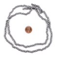 thumbnail image 2 of The Bead Chest Natural 5mm Wooden Beads in Grey for Jewelry Making – Round Loose Wood Spacer Beads I Approximately 90 Beads, 2 of 4