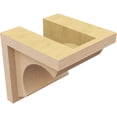 thumbnail image 5 of 5"W x 5"D x 5"H Wide Emerson Rough Cedar Woodgrain TimberThane Corbel, Primed Tan, 5 of 6
