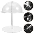 thumbnail image 5 of WORGEOUS 4pcs Hat Stand Acrylic Hat Cap Display Rack Hat Display Holder Transparent Hat Stand, 5 of 8