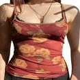 thumbnail image 1 of Camisole en Maille Transparente à Col Rond et Sans Manches pour Femme, 1 of 7
