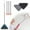 A, variant on SHAGUOZHOU Bathroom Sponges for Cleaning Shower Stone Polisher Nylon Kitchen Scrubbers Wall Cleaner Mop With Long Handle 2025 Upgrade 360° Rotatable Adjustable Triangle Cleaning Mop Extendable Wall