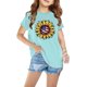 thumbnail image 4 of Vestido Corto de Verano Niños Niños Niñas Camiseta de Algodón Cuello Redondo Lindo Día de la Independencia Imprimir Top, 4 of 5