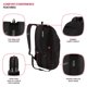 thumbnail image 2 of Mochila SwissGear Viibe I negra para portátil de 15 pulgadas, 2 of 6