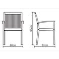 thumbnail image 3 of Silla de madera Tramontina Fitt Jatobá, 3 of 5