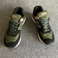 thumbnail image 3 of New Balance Mens 574 Classics U574KBG Black Green Suede Sneaker Shoes Size 11.5, 3 of 5