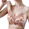 thumbnail image 2 of Hontri Bra Clearance Clothes under $5.00-Seamless Bras for Women,Women's Sports Vest with Big Breasts Showing Small Size Push up Bra Thin Seamless No Wires Breast Shrinking Lace Bra, 2 of 6
