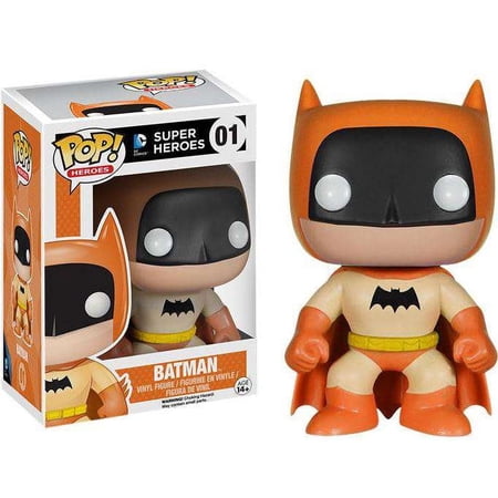 Toy - POP - Vinyl Figure - Batman - 75th Anniversary - Orange - EE Exclusive (DC Comics)