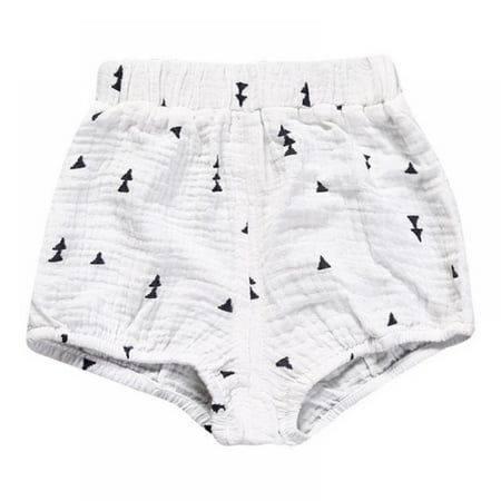 

Baby Girls Boys Cotton Linen Blend Cute Bloomer Shorts Loose Infant Toddler Harem Shorts Diaper Cover