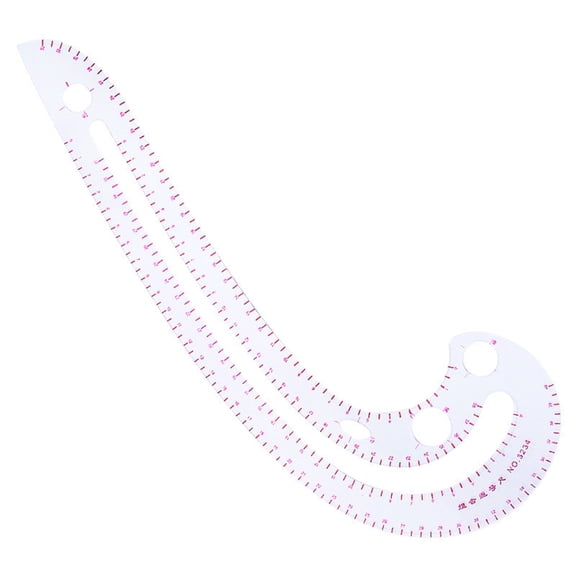 Craft Sewing Tool French Curved Ruler Measure Ruler Dressmaking Drawing Template Tool Multifunctional Patchwork Ruler