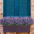 thumbnail image 6 of Sinhoon 12 Bundles Artificial Lavender Flowers for Decoration Outdoor Fake Flowers UV Resistant Faux Plastic Lavender Plants for Porch Planter Indoor Outside Decor, 6 of 7