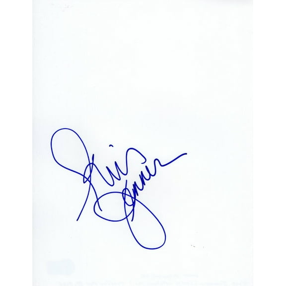 Kris Jenner Autographed 8.5X11 Paper Keeping up with the Kardashians BAS BB59745