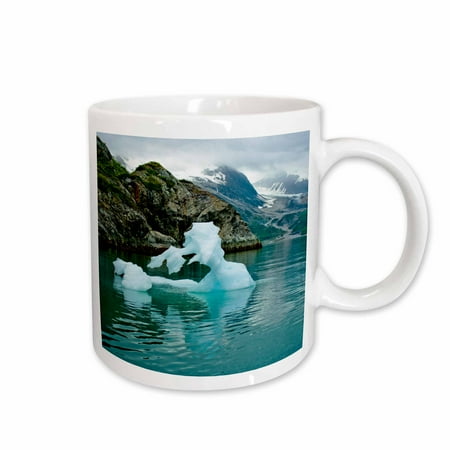 3drose, Alaska, Glacier Bay Np, Ice Floating, Glacier Bay - Us02 Jgi0088 - Jerry Ginsberg, 15oz Mug