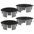 thumbnail image 3 of Cubierta de ventilación de acero inoxidable Zulema 4 piezas para conductos, 3 of 8