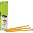 thumbnail image 2 of Dixon Oriole Wood-Cased Pencils, #2 HB Soft, Pre-Sharpened, Yellow, 12 Count, 2 of 7
