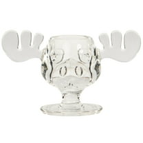 UglyChristmasSweater Christmas Moose Mug Shot Clear Acrylic Cup