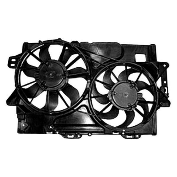 For Pontiac Torrent Cooling Fan Assembly for Radiator / A/C Condenser 2008 09 10 11 2012 2nd Design 3.6L For GM3115230 | 19130590