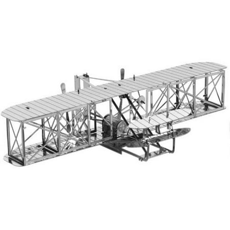 Metal Model Airplanes - Fascinations Metal Earth 3D Laser Cut Model - Wright Brothers Airplane