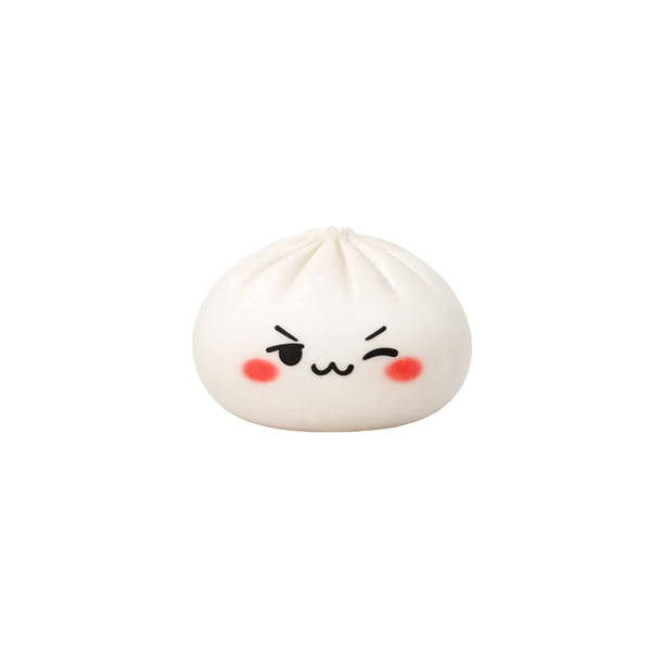 Juguete grande de pan antiestrés para adultos y – Extra Large Soft Soft Xiaolongbao Dumpling Fidget, juguete sensorial de alivio para estrés, concentración y decoración de escritorio