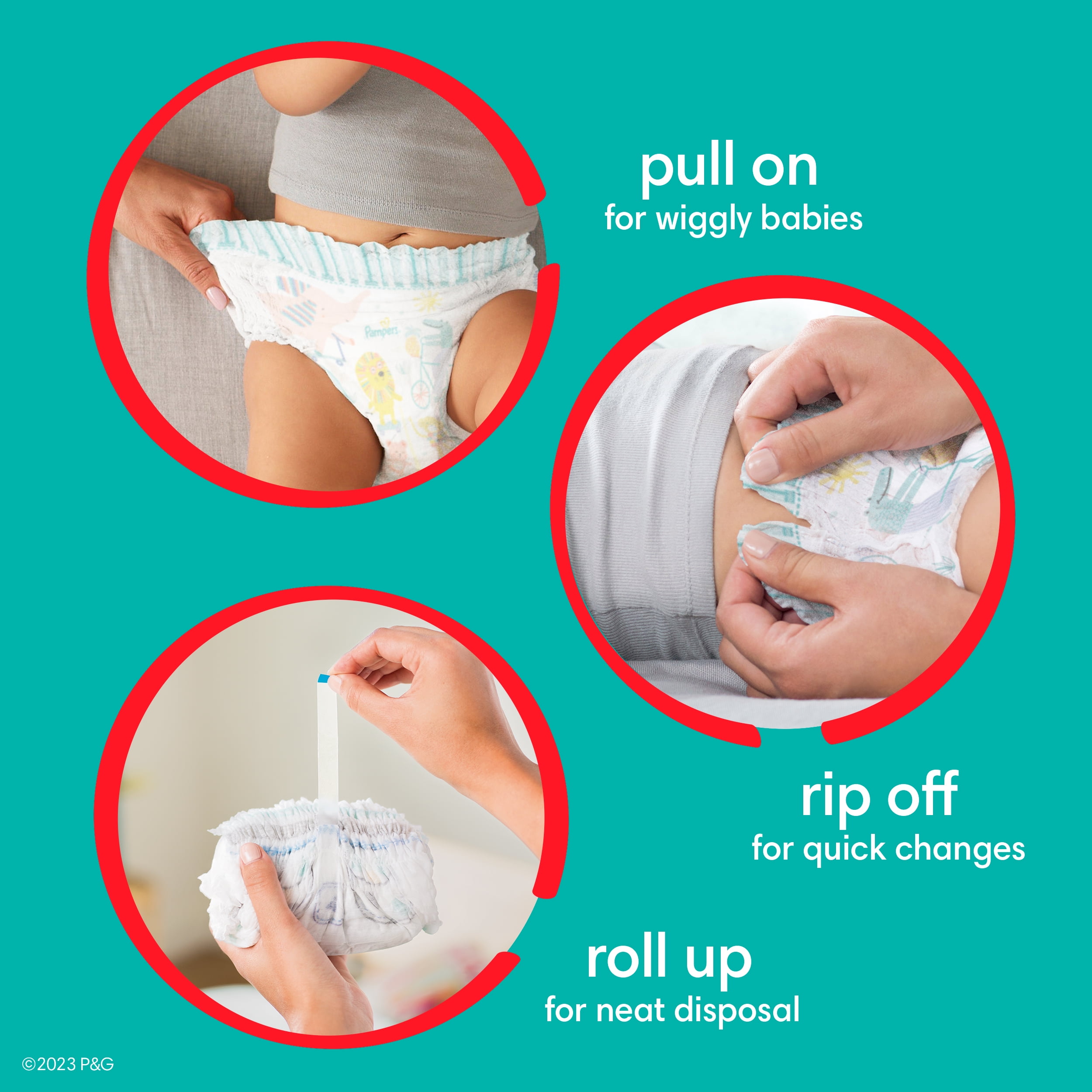  Pampers Cruisers 360˚ Fit Pañales Talla 5,23 unidades