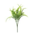 thumbnail image 2 of Clearance! Liulin Artificial Boston Fern Plants Bushes, Large Artificial Ferns, Faux Fern Stems, Fake Bush, Fake Ferns, Fake Shrubs, UV Resistant Artificial Outdoor Plants, 15.4 Inch, 2 of 8