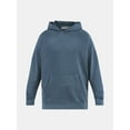 thumbnail image 5 of No Boundaries All Gender Oversized Fleece Hoodie Sweatshirt, 1 or 2-Pack, Men's, 5 of 5
