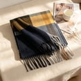 thumbnail image 2 of Atkumj Men's Scarf Trendy Warm Cozy Tassels Winter Scarf for Cold Weather, 2 of 6