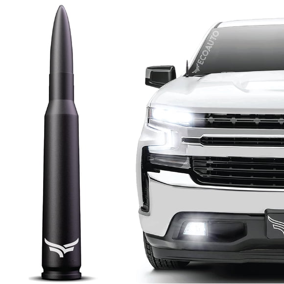Antena de coche EcoAuto Badass 50 Cal Bullet de repuesto