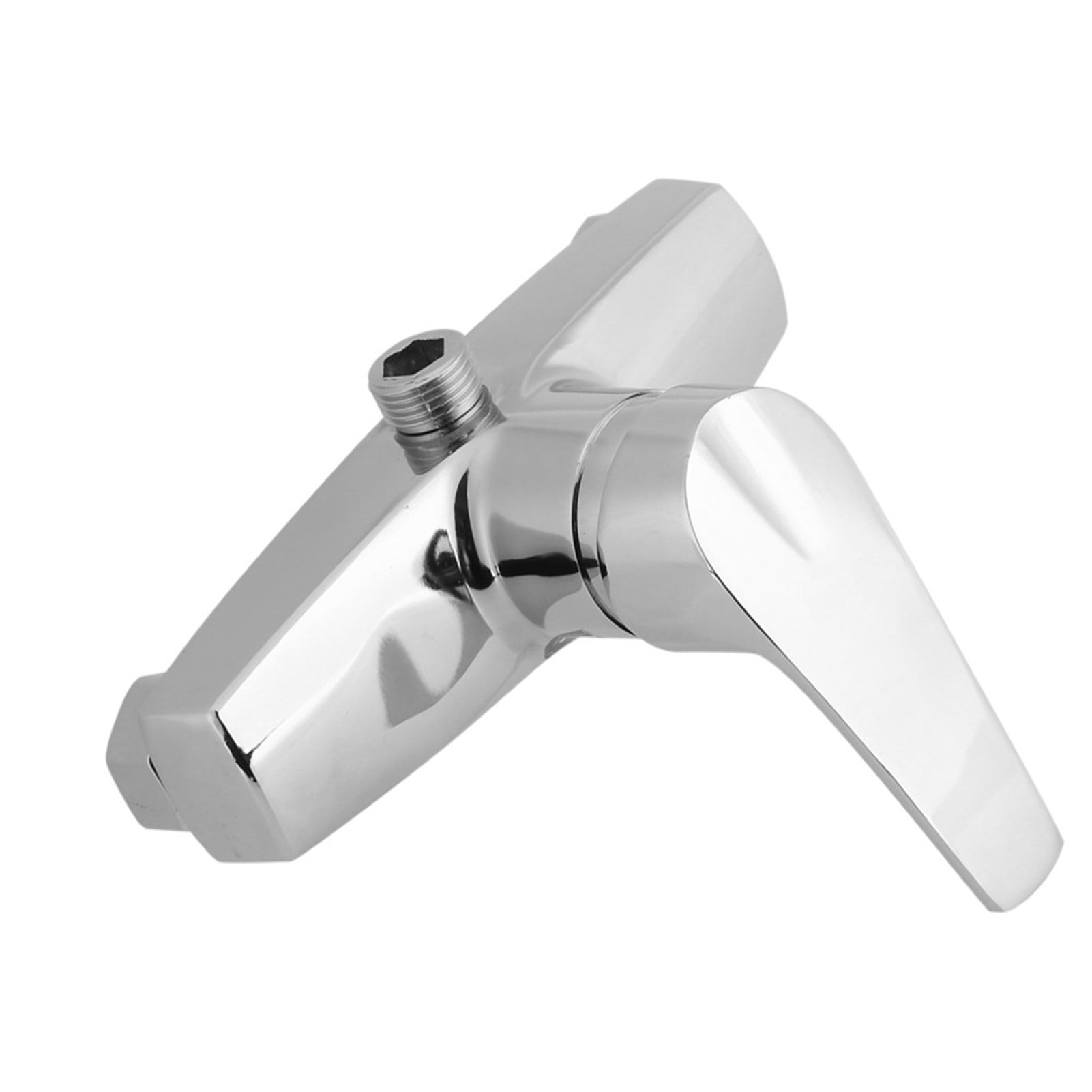 Yajisi Zinc Alloy Bathroom Bathtub Faucet Wall Mounted Single Handle Shower Mixer Tap Chrome Valve 145mm Seat Diameter 5.7 inches / 14.5 cm Water Control
