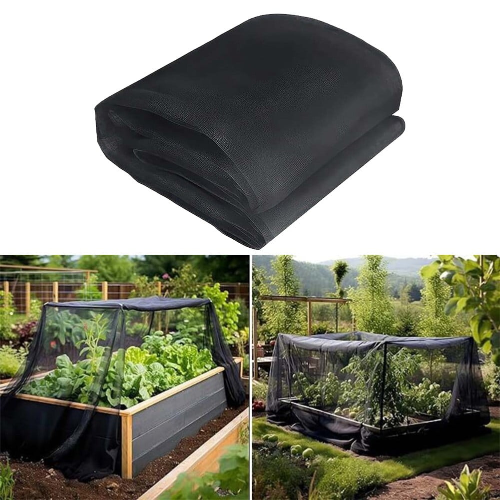 SPRING 20Ft X 5Ft Garden Plant Netting Mesh For Insect Protection And Sunshade
