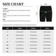 thumbnail image 3 of Fotbe Black Marble Pantalones Cortos de Pijama para Hombre, Ropa de Dormir, Pantalones de Pijama Cortos para Hombre-3X-Large, 3 of 6