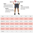thumbnail image 3 of BALEAF Men's 5 inches Running Athletic Shorts with Zipper Pocket Gray Size XXL, 3 of 7