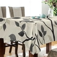 thumbnail image 4 of Yayeee Tablecloths for Rectangular Tables 60 x 60 inch Party Table Cover, Leaves Pattern, 4 of 6