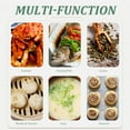 thumbnail image 3 of 1 Set Kitchen Bamboo Food Steamer Premium Food Steamer Durable Food Steamer, 3 of 8