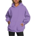 thumbnail image 1 of MeetoTime Sweat à Capuche Surdimensionné pour Femmes 2024 Décontracté à Manches Longues avec Poches, 1 of 5