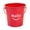 Red#001, variant on Small Metal Buckets with Handles - Rust Resistant Leak-Proof Mini Tin Buckets for Classroom, Party Favors, Organization, Weddings, Gardening (1pc,Red)