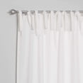 thumbnail image 2 of Quality Home Oxford Anti-Rust Silver Grommet Curtains- Set of 2 Panels – Window Treatment for Porch, Patio, Pergola, Sunroom, Gazebo, Living Room, Sliding Door (Aqua, 52”W x 84”L), 2 of 4