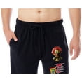 thumbnail image 4 of Killer Klowns from Outer Space Movie Mens' Sleep Jogger Pajama Pants, 4 of 6
