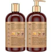 SheaMoisture Shampoo and Conditioner Set, Manuka Honey, Mafura Oil, Baobab Oil & Fig Extract, Hydrate + Replenish, Vitamin C, Sulfate Free & Hair Color Safe, Deep Conditioning, 13 Fl Oz Ea