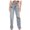 Gray, variant on Bigersell Low Waisted Jeans Jean Shorts Clearance Stretchy Jeans Woman Ankle Leg Denim Pants Button Closure Distressed Female Boot Cut Jeans Straight High Waist Cropped Pants Style J-133 Black M