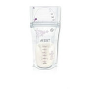 Philips AVENT Breast Milk Storage Bags, 6 Ounce, 25 Count