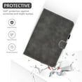 thumbnail image 5 of Dteck Smart Case for iPad mini 6th Generation 8.3 inch,Magnetic Leather Card Holder Wallet Shockproof Folio Flip Case Kickstand Cover for iPad mini 6,Gray, 5 of 5