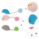 thumbnail image 3 of 3 juguetes interactivos para gatos, peluches de ratón, juguetes masticables para gatos de interior, gatitos, entretenimiento, 3 of 7